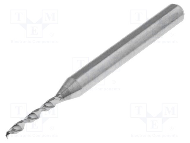 Drill bit; PCB; Ø: 1.35mm; L: 38.2mm; 1/8" (3,175mm)