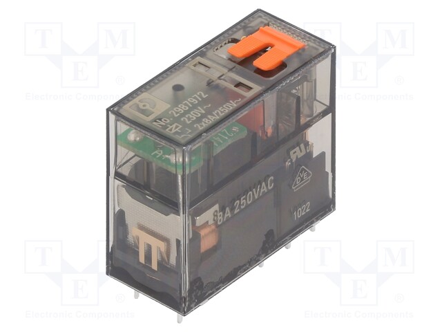 Relay: industrial; Mounting: socket