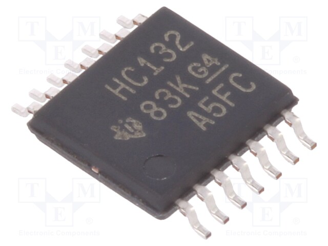 IC: digital; Schmitt trigger; Channels: 4; SMD; TSSOP14; Series: HC