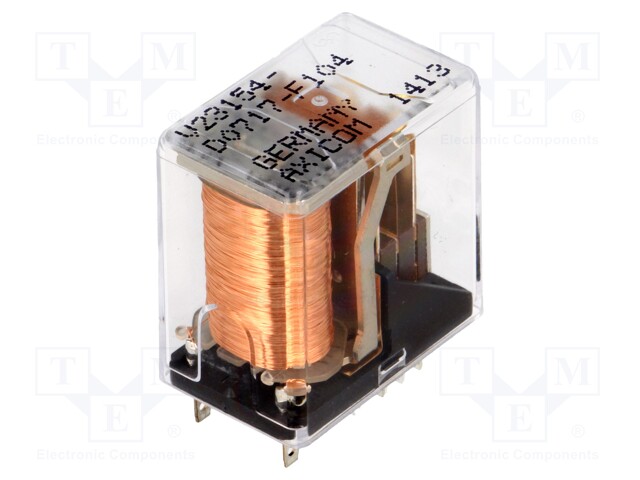 Relay: electromagnetic; DPDT; Ucoil: 12VDC; Icontacts max: 5A; 220Ω