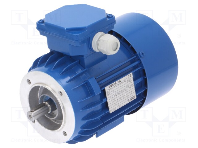 Motor: AC; 3-phase; 0.55kW; 230/400VAC; 2820rpm; 6.3kg; IP54