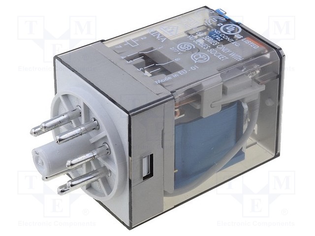 Relay: electromagnetic; 3PDT; Ucoil: 60VDC; 10A/250VAC; 10A/30VDC