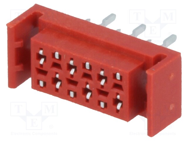 Socket; wire-board; female; PIN: 6; THT; on PCBs; 30V; 1A; -40÷105°C