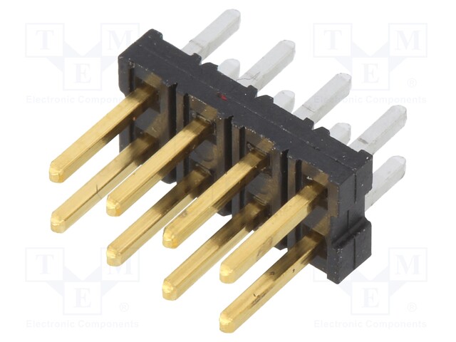 Socket; wire-wire/PCB; male; Milli-Grid; 2mm; PIN: 8; THT; on PCBs