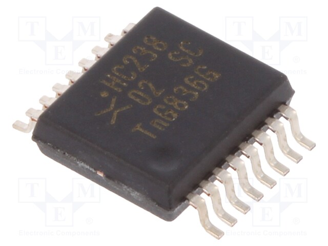 IC: digital; 3-to-8 lines,decoder,demultiplexer; SMD; SSOP16