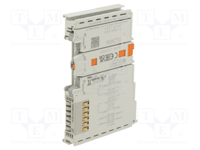 Industrial module: digital output; 24VDC; IP20; OUT: 4