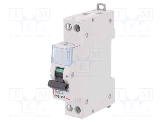 Circuit breaker; 400VAC; Inom: 3A; Poles: 1+N; DIN; Charact: C; 6kA