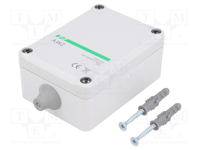 Twilight switch; IP65; 230VAC; relay; 60x85x35mm; 16A; -25÷50°C