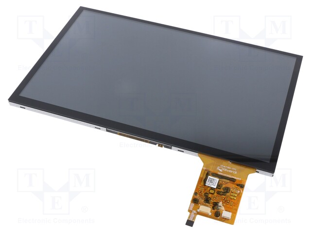 Display: TFT; 10.1"; 1280x800; Window dimensions: 216.96x135.6mm