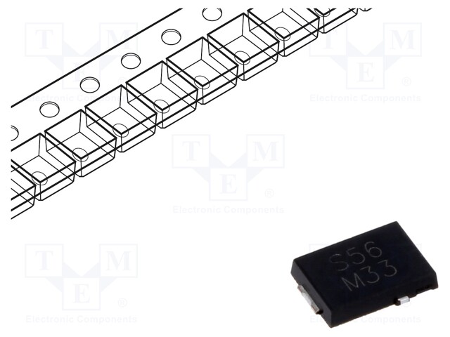 Diode: Schottky rectifying; SMD; 60V; 5A; Ufmax: 0.56V; SMPC