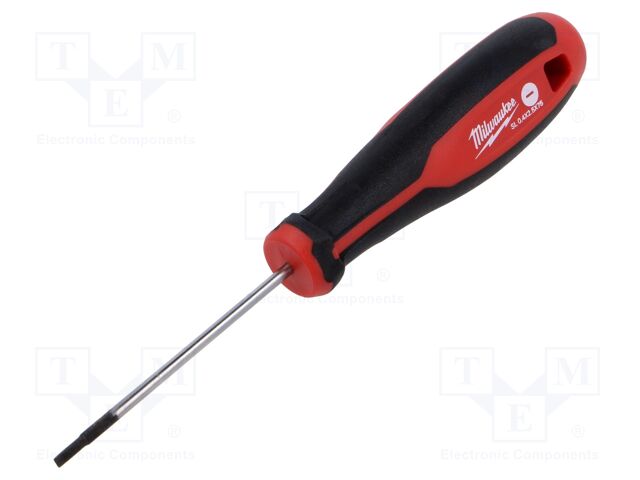 Screwdriver; slot; 2,5x0,4mm; 75mm