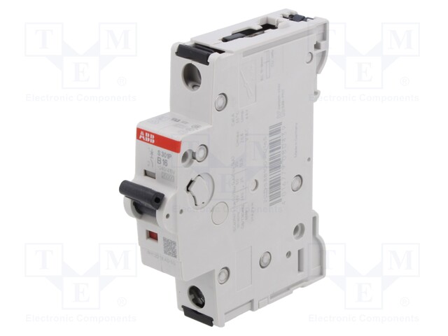 Circuit breaker; for DIN rail mounting; Charact: B; 25kA; IP20