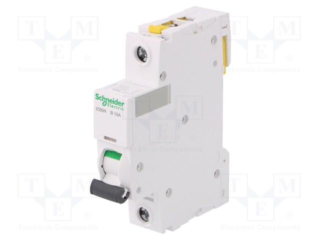 Circuit breaker; 230VAC; Inom: 6A; Poles: 1; DIN; Charact: B; 10kA