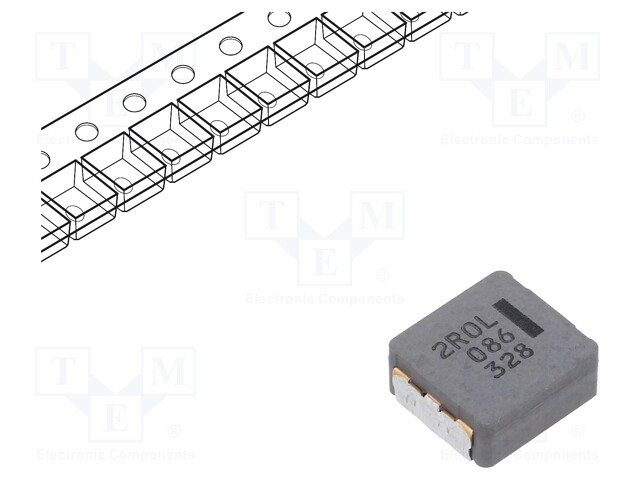 Power Inductor (SMD), AEC-Q200, 2 µH, 16.2 A, Unshielded, 22.7 A, PCC-M1050ML Series