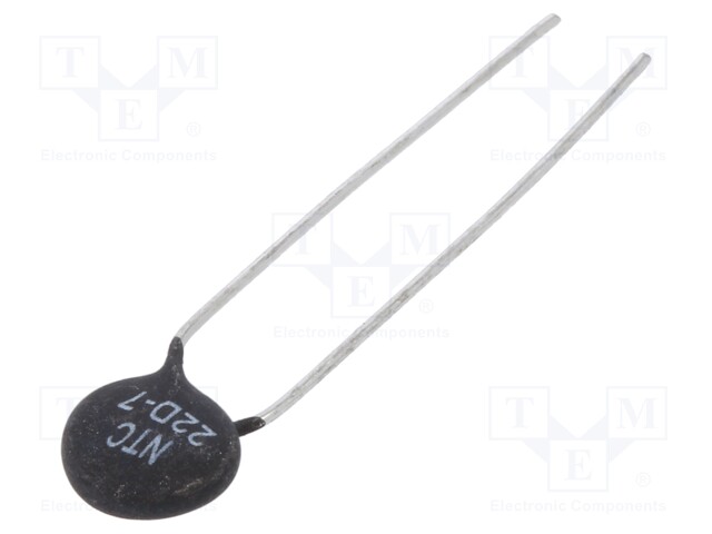 NTC thermistor; THT; 22Ω; 8.5mm; -55÷200°C