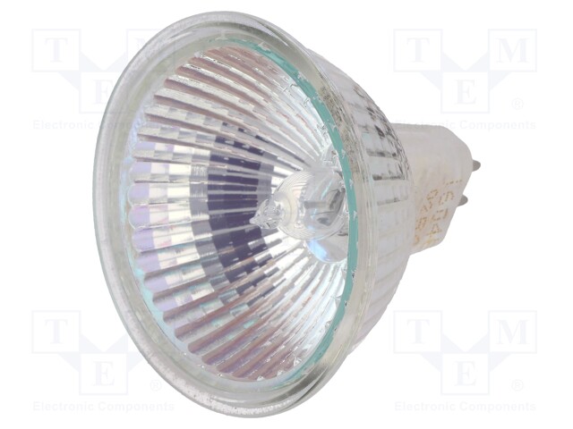 Filament lamp: halogen; 12VAC; 20W; GU5,3; 36°