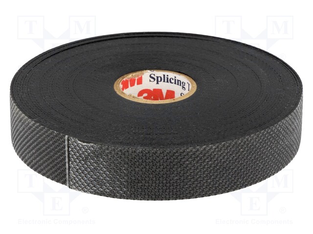 Tape: self-amalgamating; black; 19mm; L: 9.15m; D: 0.76mm; max.130°C