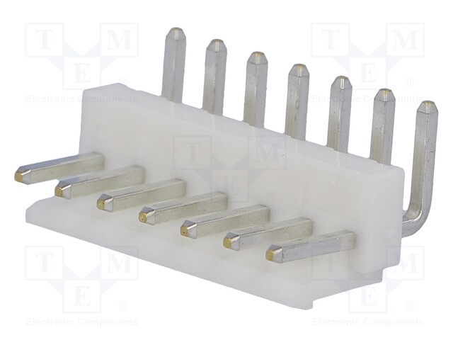 Socket; wire-board; male; VH; 3.96mm; PIN: 7; THT; 250V; 10A; -25÷85°C