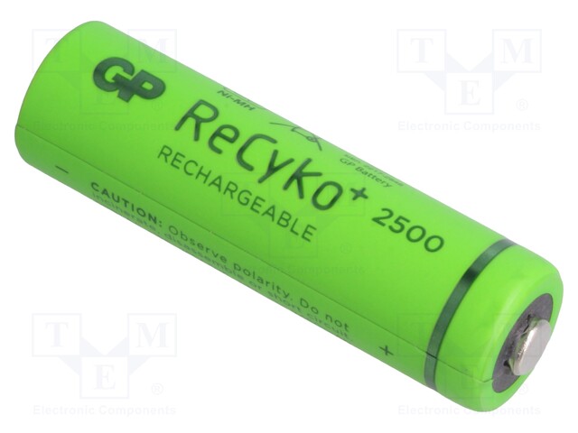 Re-battery: Ni-MH; AA; 1.2V; 2500mAh; ReCyko+; Ready2Use