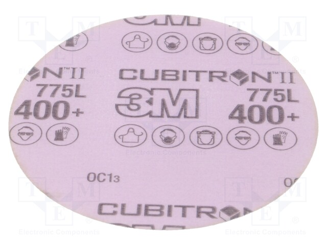 Wheel; 125mm; Granularity: 400; CUBITRON II