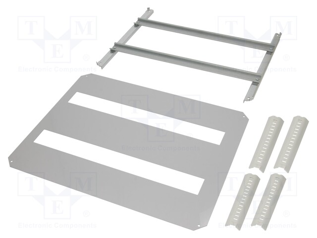 DIN rail frame set with covers; ARCA405021