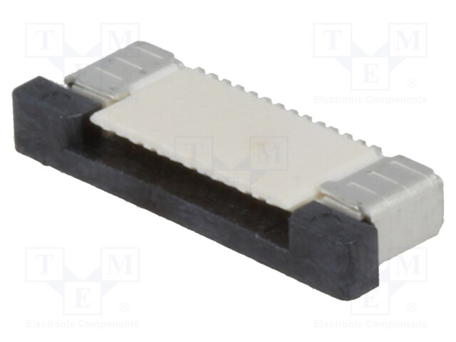 Connector: FFC (FPC); horizontal; PIN: 14; ZIF,top contacts; SMT