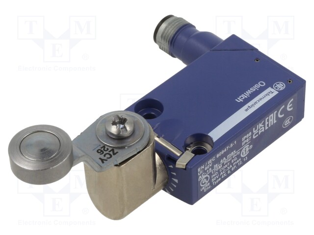 Limit switch; roller lever; NO + NC; 6A; max.250VAC; max.250VDC