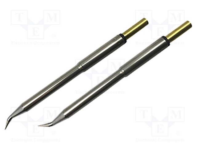 Soldering Iron Tip, 30° Bent, 0.4 mm