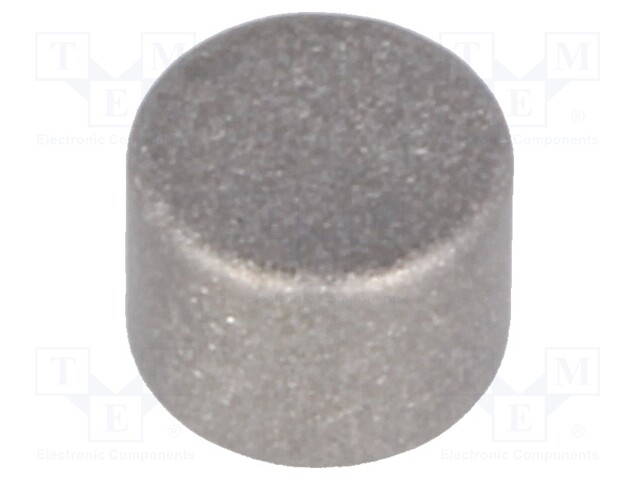 Magnet: permanent; samarium, cobalt; H: 3mm; 2.5N; Ø: 4mm