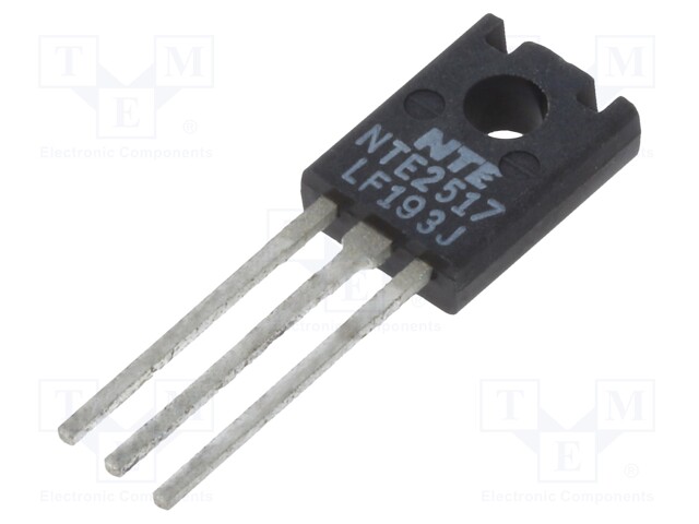 Transistor: NPN; bipolar; 50V; 2.5A; 10W; TO126