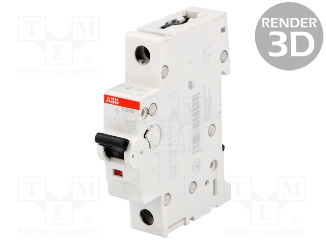 Circuit breaker; 230/400VAC; Inom: 16A; Poles: 1; DIN; Charact: K