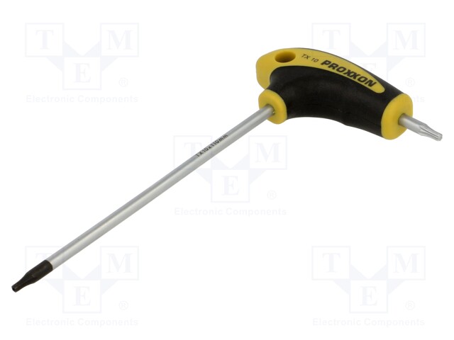 Screwdriver; Torx®; TX10; Blade length: 110mm; Overall len: 140mm