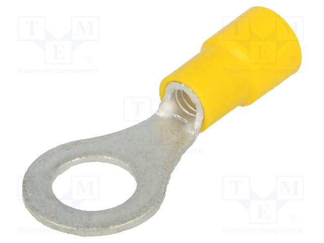 Ring terminal; M8; Ø: 8.4mm; 2.63÷6.64mm2; crimped; for cable