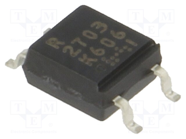 Optocoupler; SMD; Channels: 1; Out: transistor; Uinsul: 3.75kV; SOP4