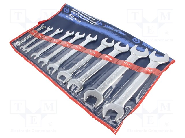 Wrenches set; spanner; Pcs: 10