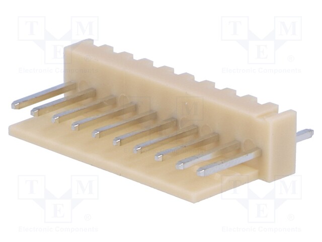 Socket; wire-board; male; NS25; 2.54mm; PIN: 10; THT; 250V; 3A; tinned