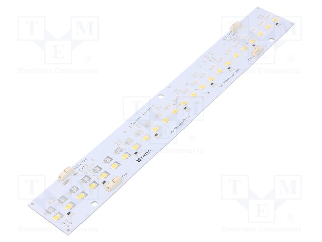 LED strip; 23V; white cold; W: 40mm; L: 280mm; No.of diodes: 24