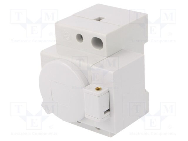 F-type socket (Schuko); 230VAC; 16A; DIN