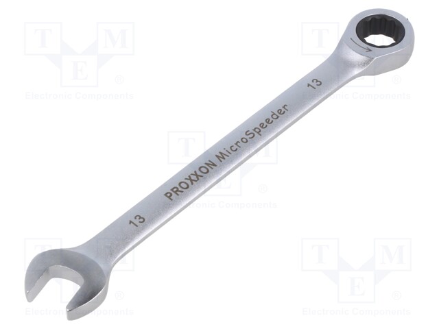 Wrench; combination spanner; 13mm; MicroSpeeder