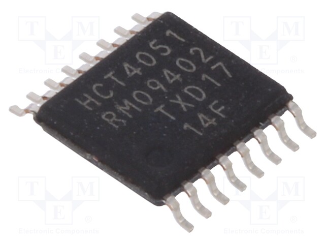 IC: digital; demultiplexer,multiplexer; SMD; TSSOP16; Series: HCT