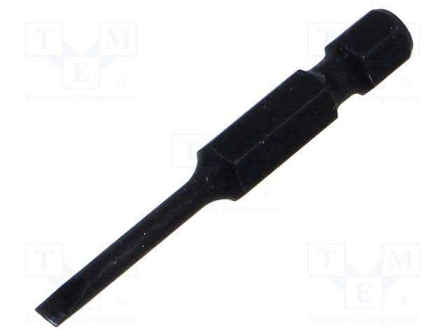 Screwdriver bit; slot; 3,0x0,5mm; Overall len: 50mm