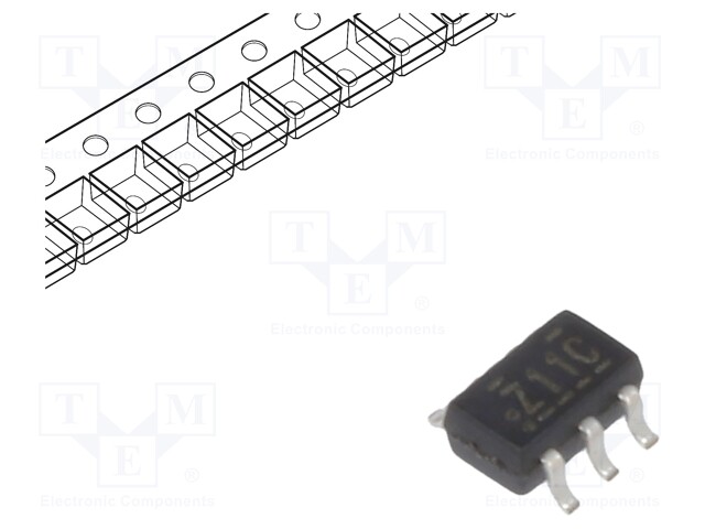 IC: digital; AND; Channels: 1; IN: 3; SMD; SC88A; 1.65÷5.5VDC