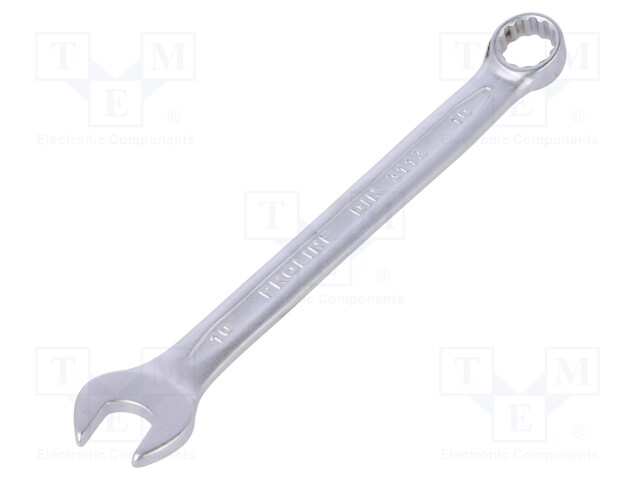 Key; combination spanner; 10mm; Overall len: 139mm; DIN 3113