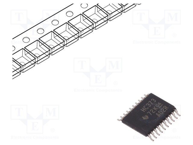 IC: digital; 3-state,D-latch transparent; Channels: 8; 2÷6VDC; SMD