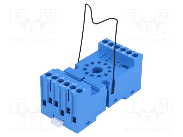 Socket; PIN: 11; 10A; 250VAC; Mounting: DIN,on panel; Series: 60.13