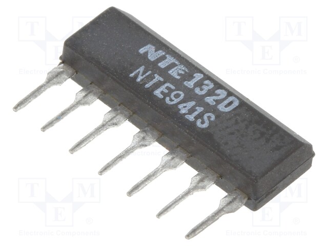 Operational amplifier; -18÷18V; Channels: 1; SIP7