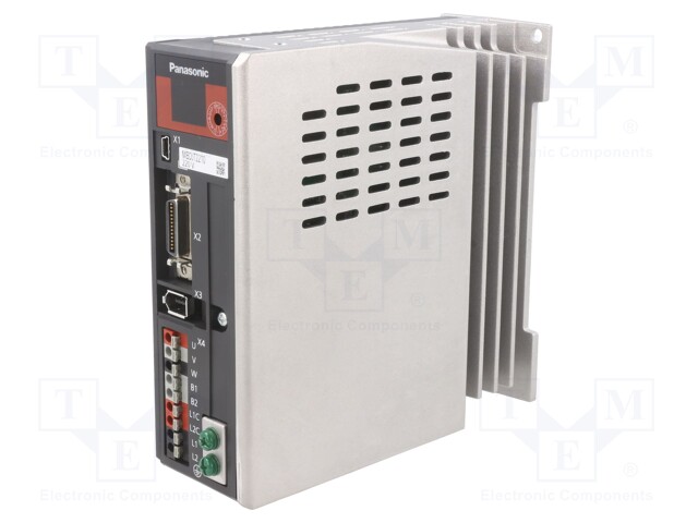 Servo drive MINAS LIQI, position control via pulse input, wi