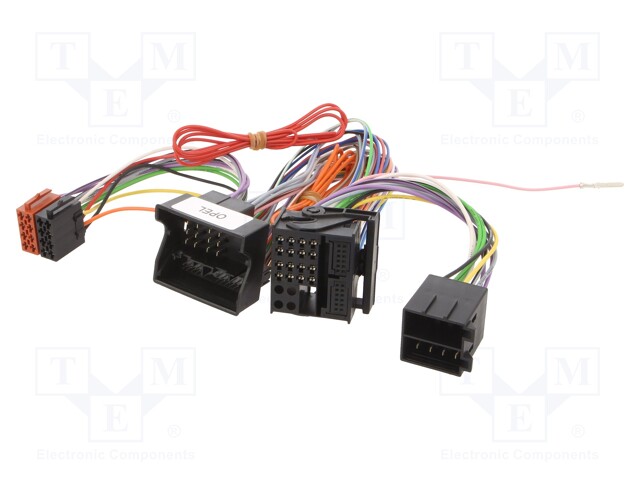 Cable for THB, Parrot hands free kit; Opel; PIN: 40