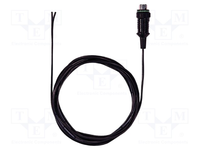 Connection cable; TESTO-05722103; free end x2,Mini-DIN plug; 2m