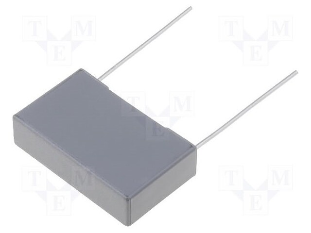 Capacitor: polypropylene; X2; 220nF; 22.5mm; ±10%; 26.5x6x15mm